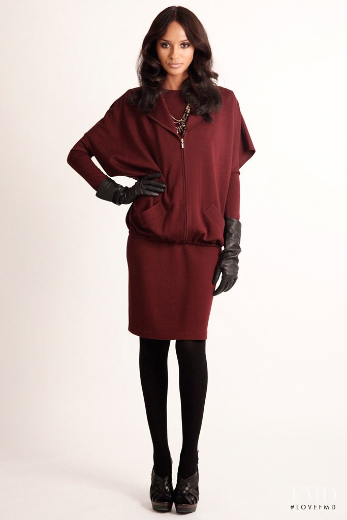 Gracie Carvalho featured in  the St. John fashion show for Autumn/Winter 2011