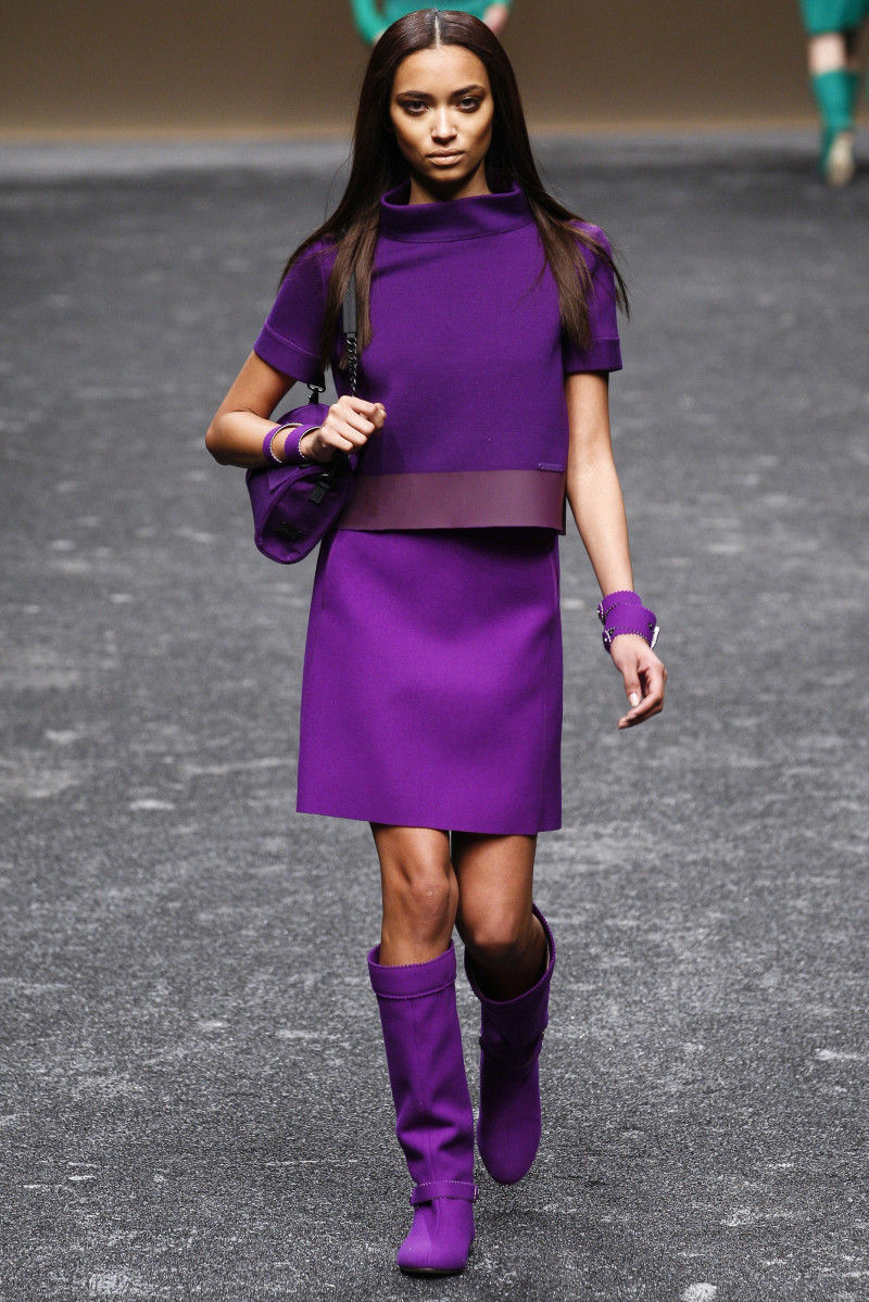 Anais Mali featured in  the Blumarine fashion show for Autumn/Winter 2011