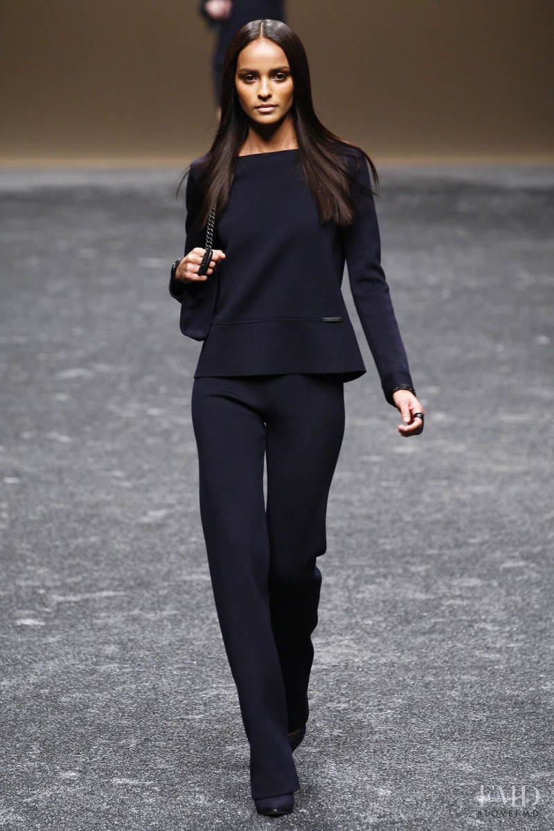 Gracie Carvalho featured in  the Blumarine fashion show for Autumn/Winter 2011