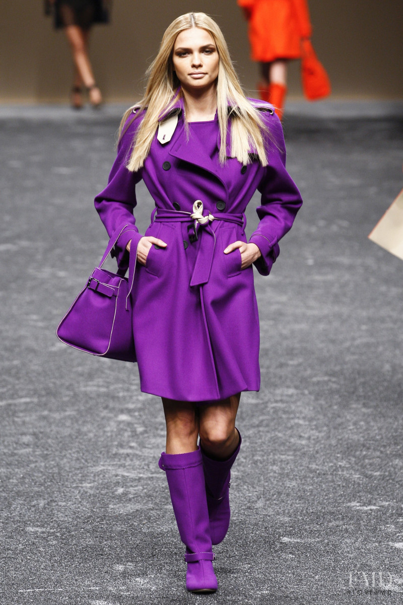 Katsia Domankova featured in  the Blumarine fashion show for Autumn/Winter 2011