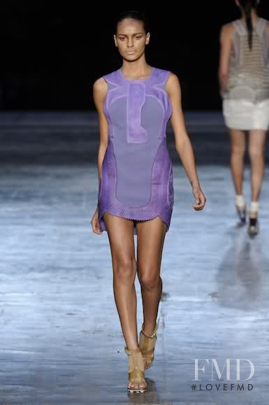 Gracie Carvalho featured in  the Animale fashion show for Spring/Summer 2011
