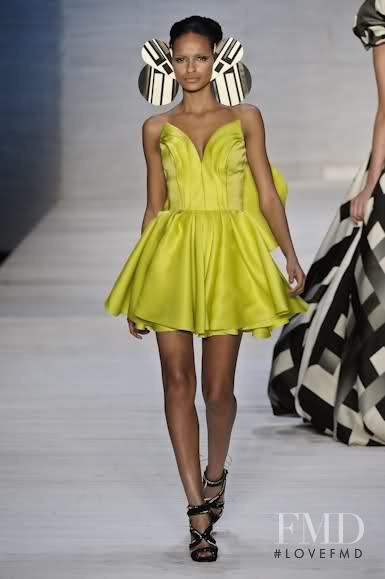 Gracie Carvalho featured in  the André Lima fashion show for Spring/Summer 2011