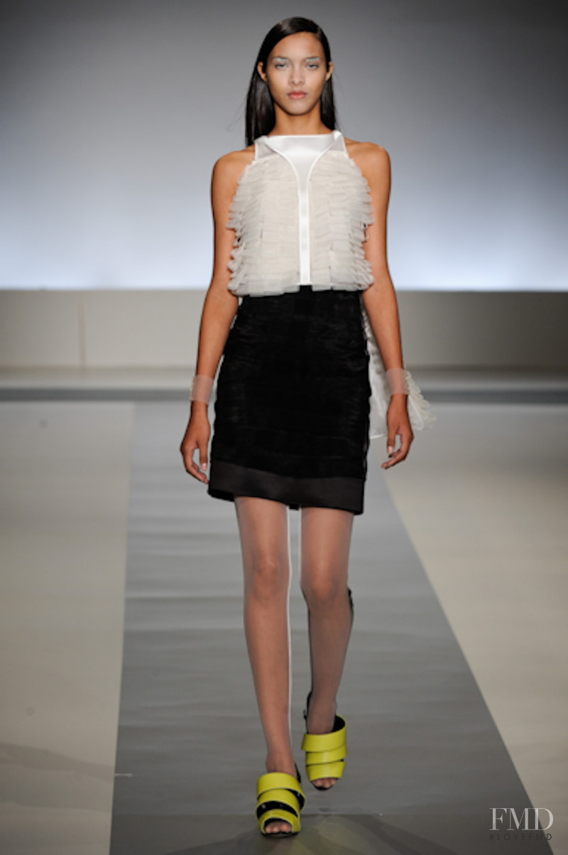 Lais Ribeiro featured in  the Gloria Coelho fashion show for Spring/Summer 2011
