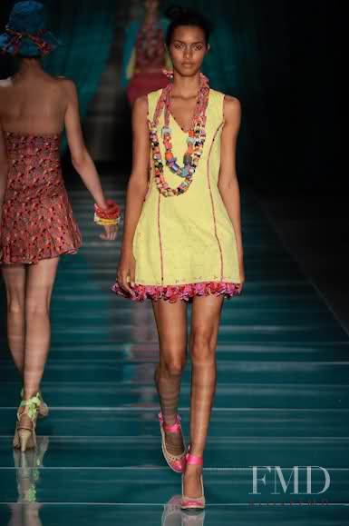 Lais Ribeiro featured in  the Cavendish fashion show for Spring/Summer 2011