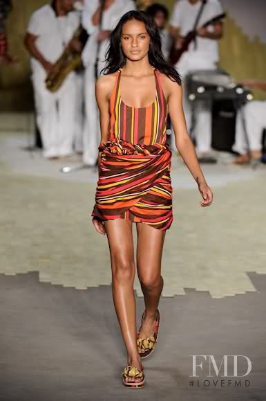 Gracie Carvalho featured in  the Totem fashion show for Spring/Summer 2011