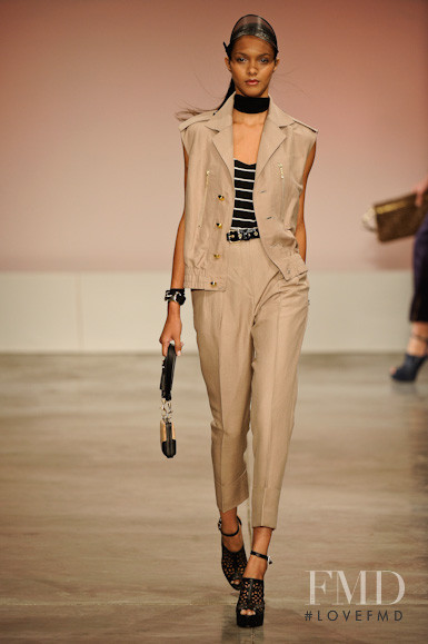 Lais Ribeiro featured in  the Iodice fashion show for Spring/Summer 2011