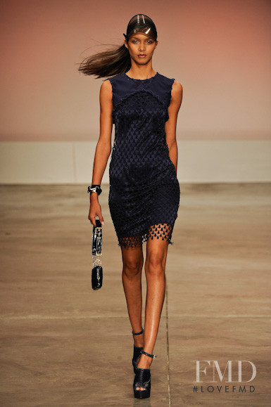 Lais Ribeiro featured in  the Iodice fashion show for Spring/Summer 2011