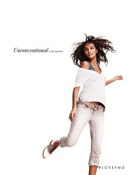 Gracie Carvalho featured in  the Bloomingdales Global get together  advertisement for Summer 2010