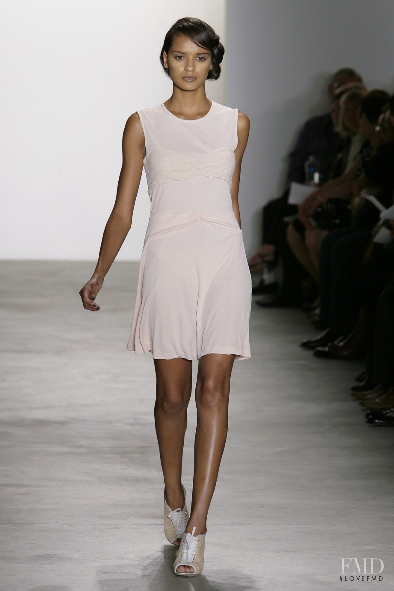 Gracie Carvalho featured in  the Behnaz Sarafpour fashion show for Spring/Summer 2010