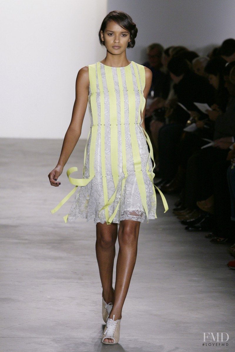 Gracie Carvalho featured in  the Behnaz Sarafpour fashion show for Spring/Summer 2010