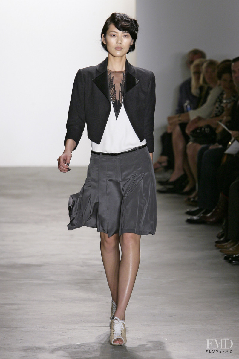 Liu Wen featured in  the Behnaz Sarafpour fashion show for Spring/Summer 2010