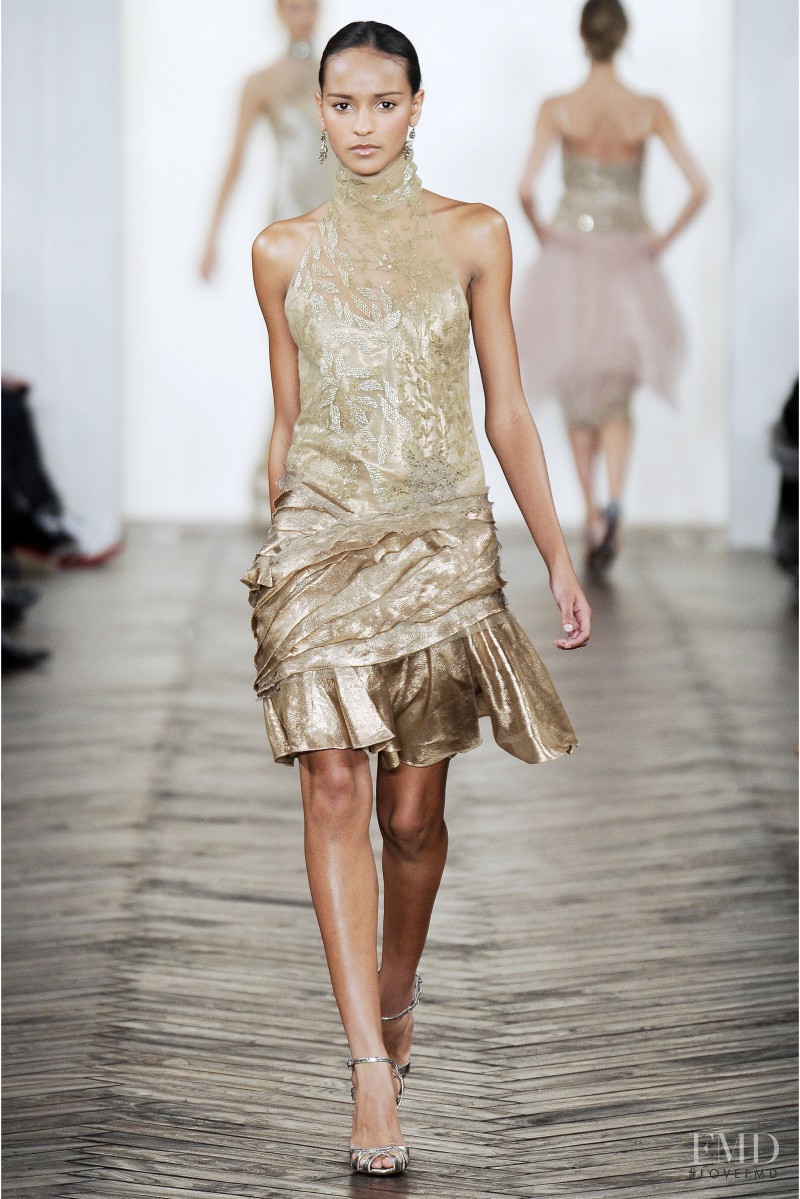 Gracie Carvalho featured in  the Ralph Lauren Collection fashion show for Autumn/Winter 2009