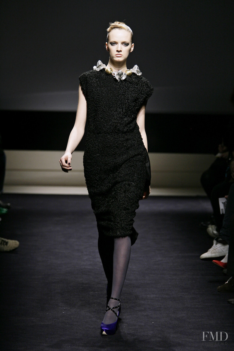 Daria Strokous featured in  the Albino fashion show for Autumn/Winter 2009