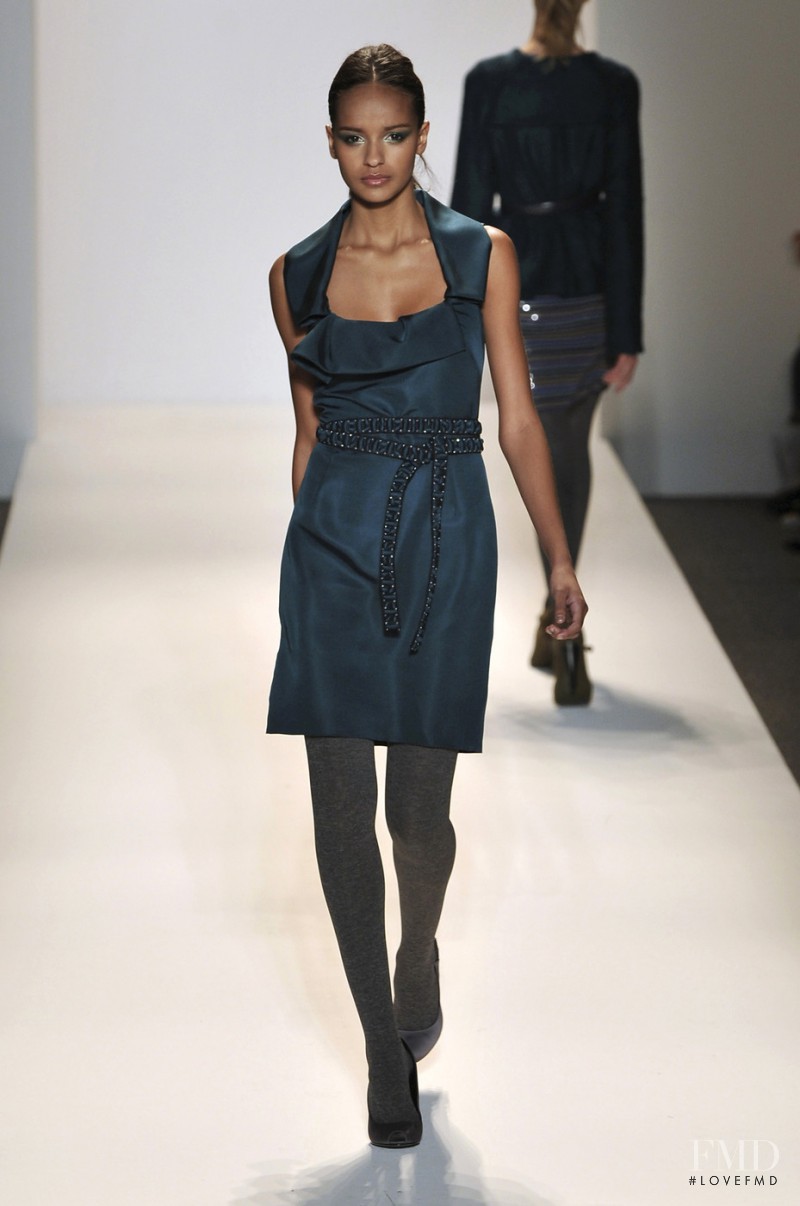 Gracie Carvalho featured in  the Lela Rose fashion show for Autumn/Winter 2009