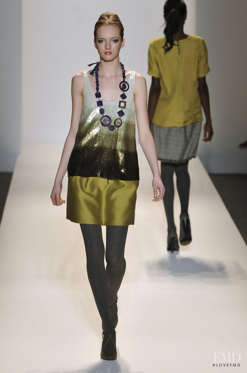 Daria Strokous featured in  the Lela Rose fashion show for Autumn/Winter 2009