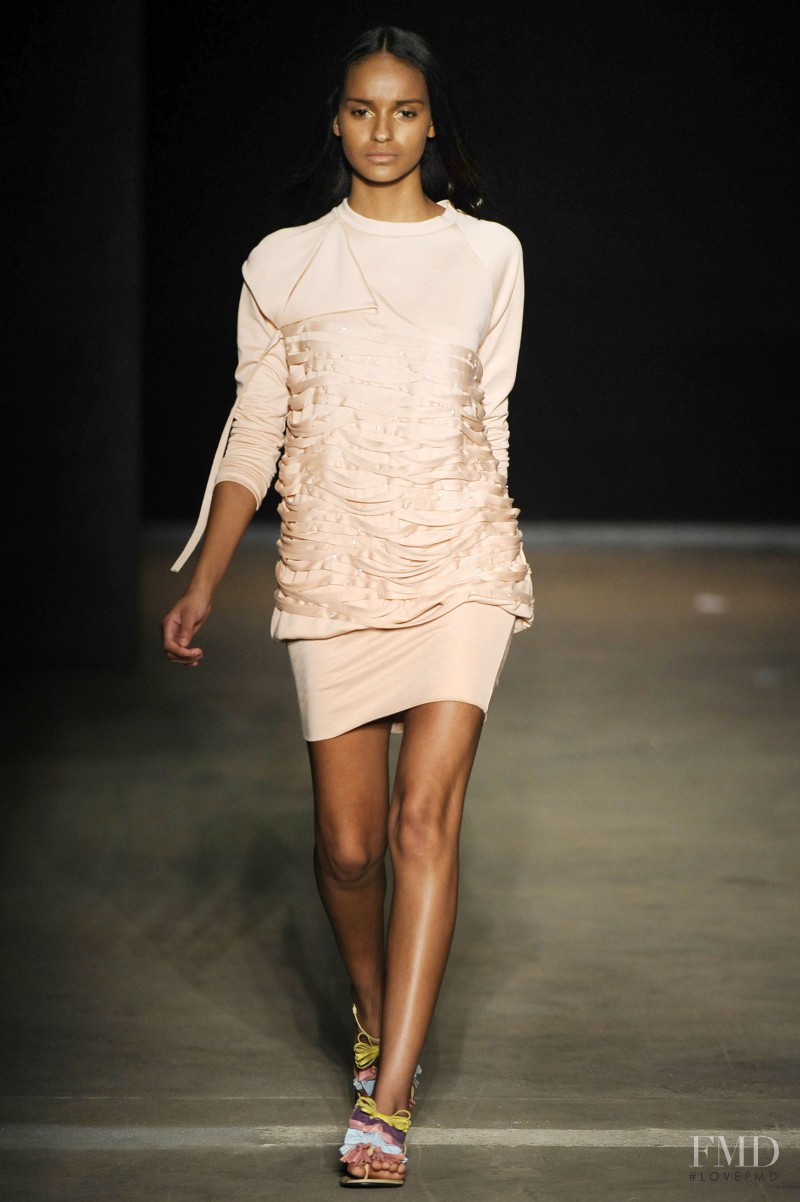 Gracie Carvalho featured in  the Giulia Borges fashion show for Autumn/Winter 2010