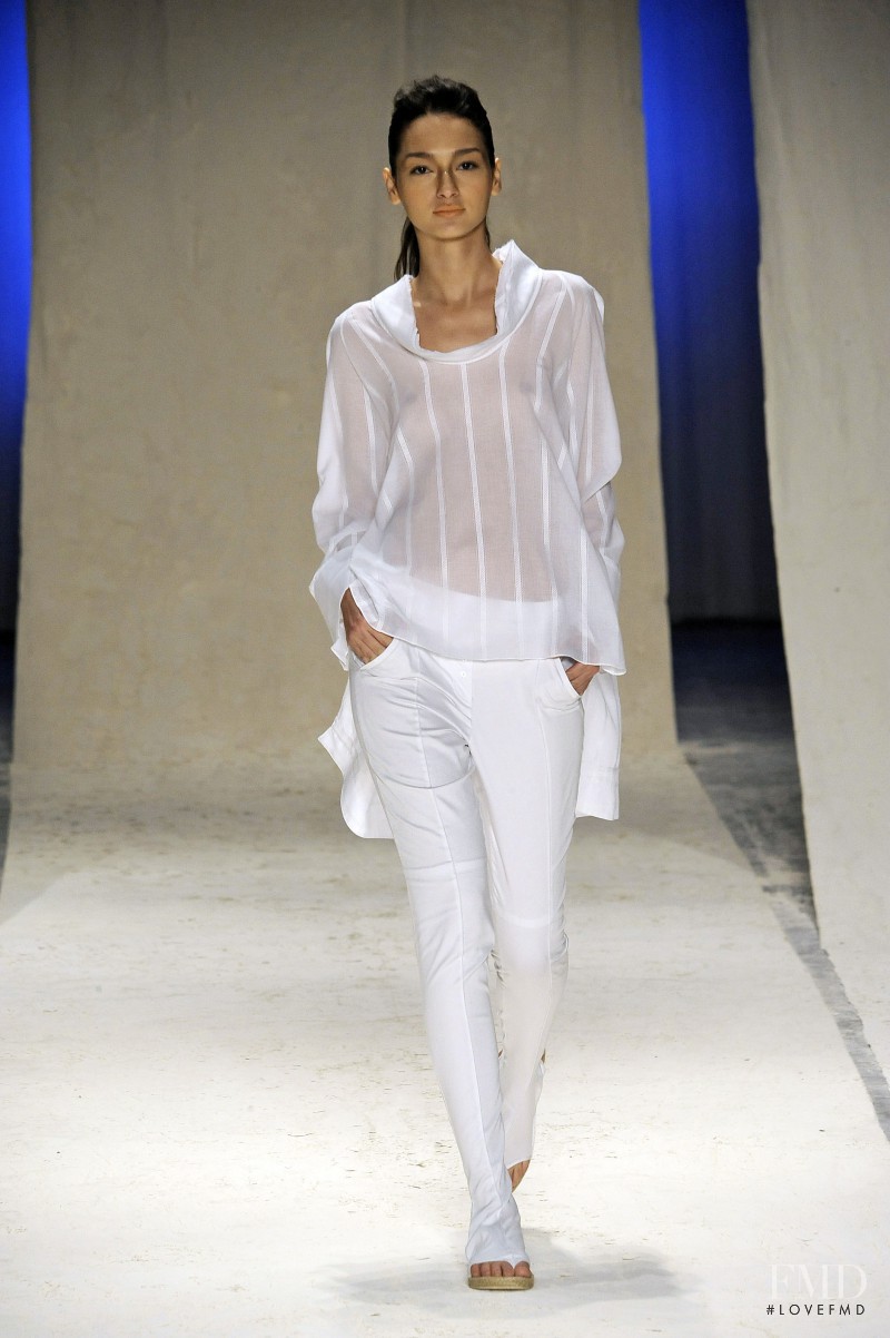 Bruna Tenório featured in  the Mara Mac fashion show for Spring/Summer 2010