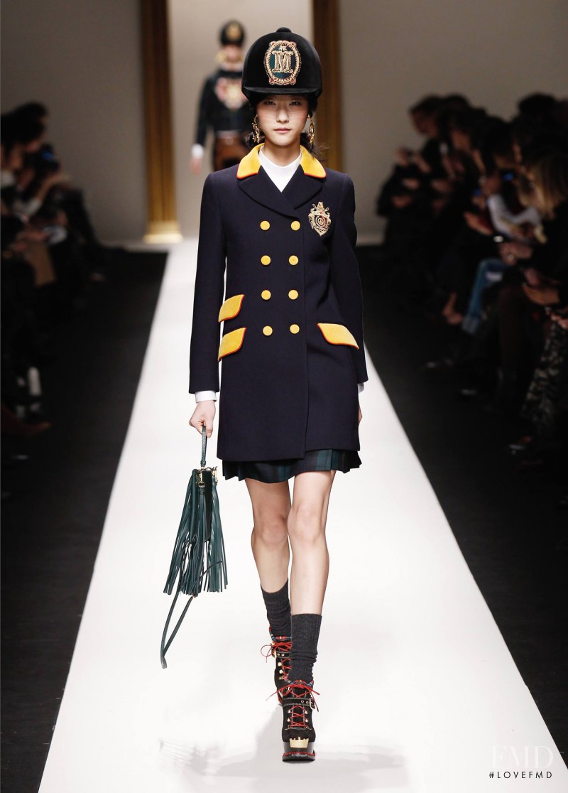 Ji Hye Park featured in  the Moschino fashion show for Autumn/Winter 2013
