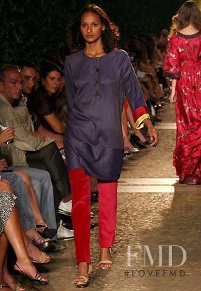 Gracie Carvalho featured in  the Cris Barros fashion show for Autumn/Winter 2008