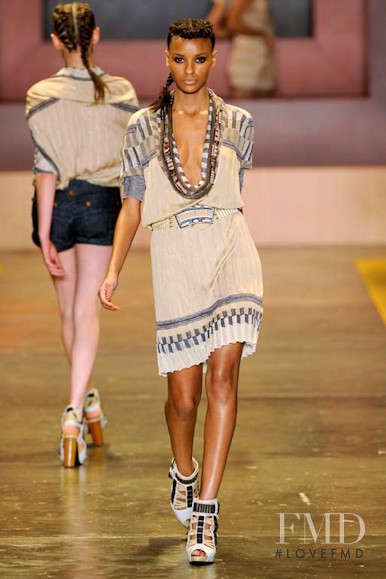 Gracie Carvalho featured in  the Animale fashion show for Spring/Summer 2009