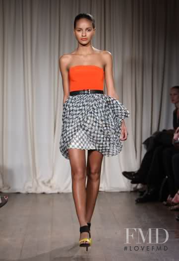 Gracie Carvalho featured in  the Jason Wu fashion show for Resort 2010