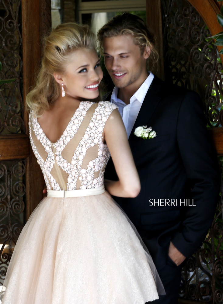 Brooke Perry featured in  the Sherri Hill catalogue for Spring/Summer 2014