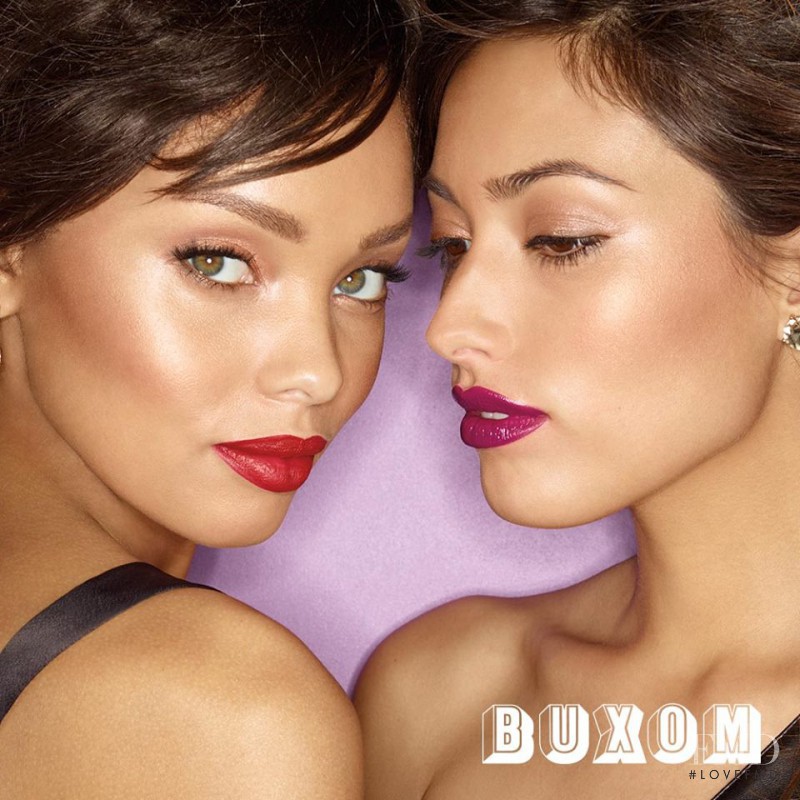 Tyrie Rudolph featured in  the Buxom Cosmetics advertisement for Autumn/Winter 2015