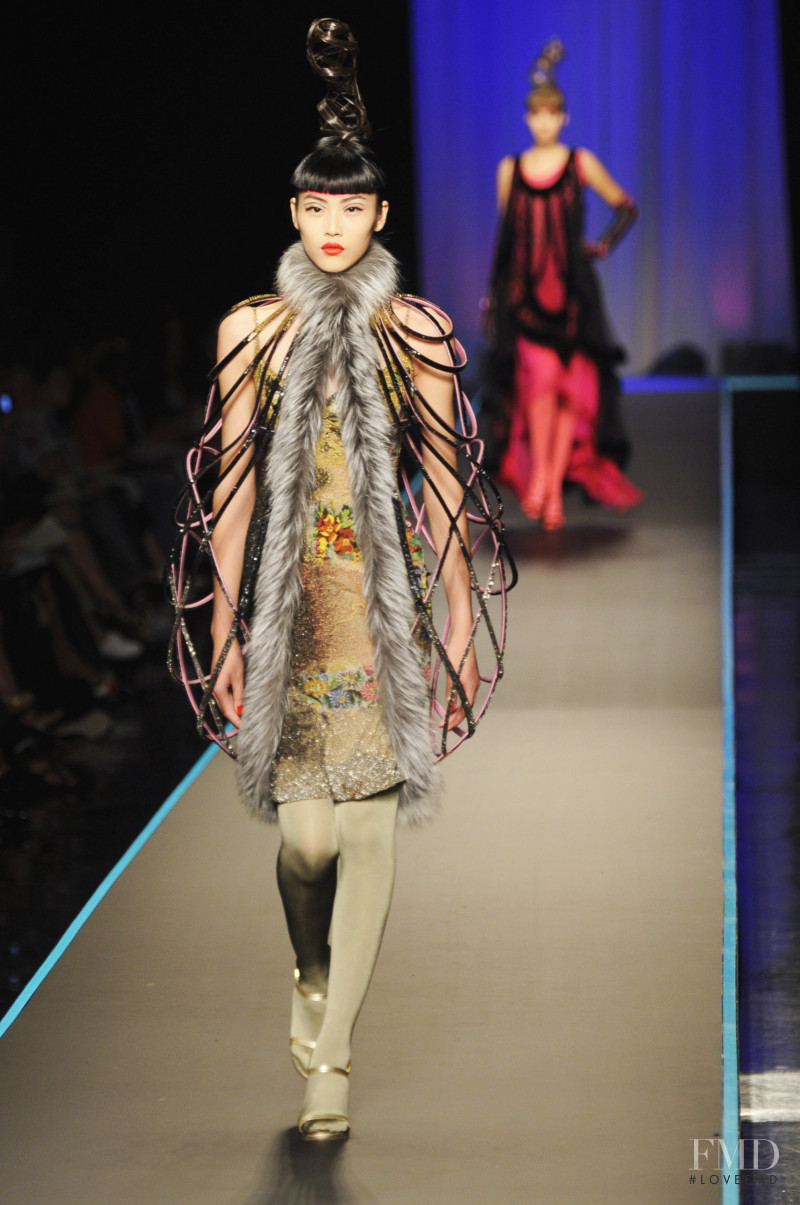 Liu Wen featured in  the Jean Paul Gaultier Haute Couture fashion show for Autumn/Winter 2008