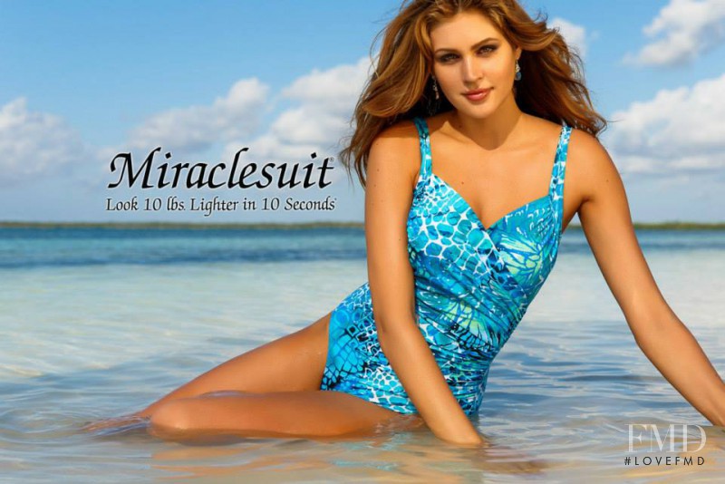 Natalie Pack featured in  the Miraclesuit lookbook for Spring/Summer 2015