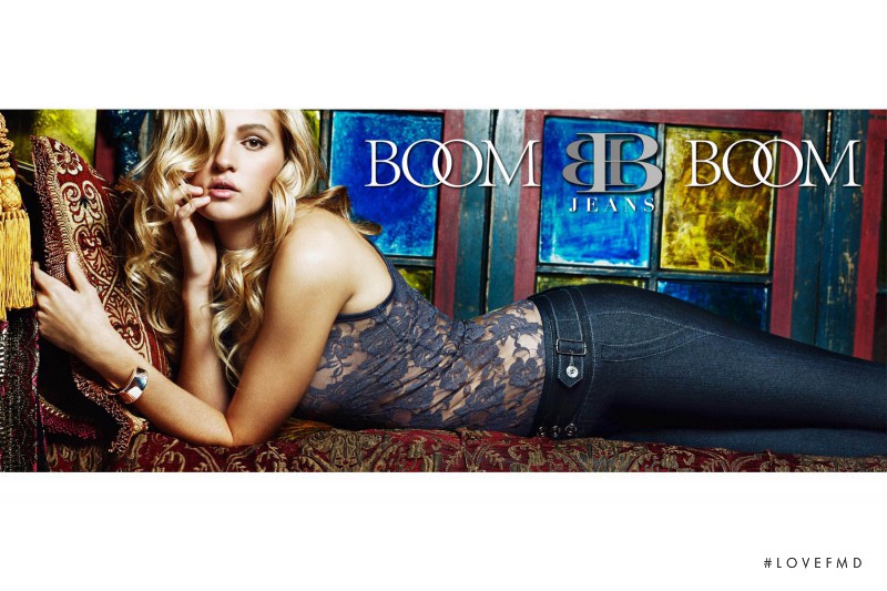 Natalie Pack featured in  the Boom Boom Jeans advertisement for Spring/Summer 2011