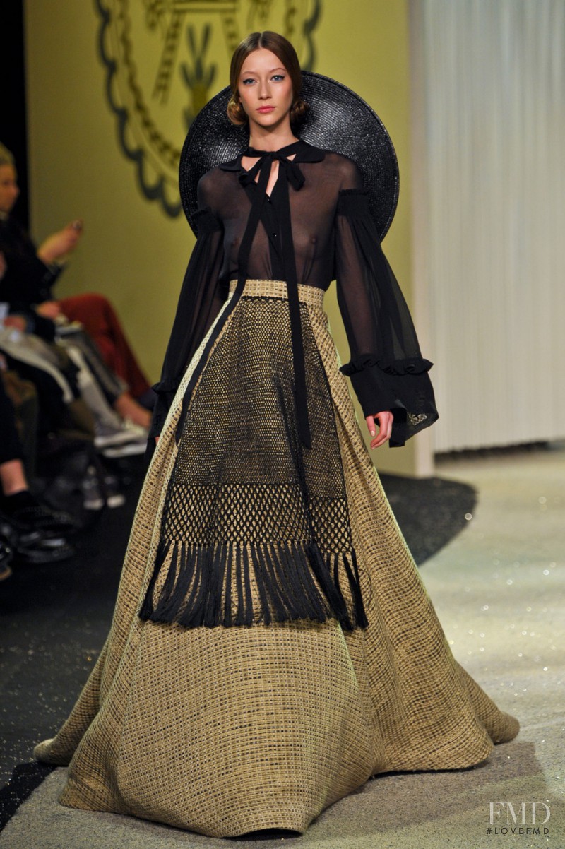 Ulyana Sergeenko fashion show for Spring/Summer 2013