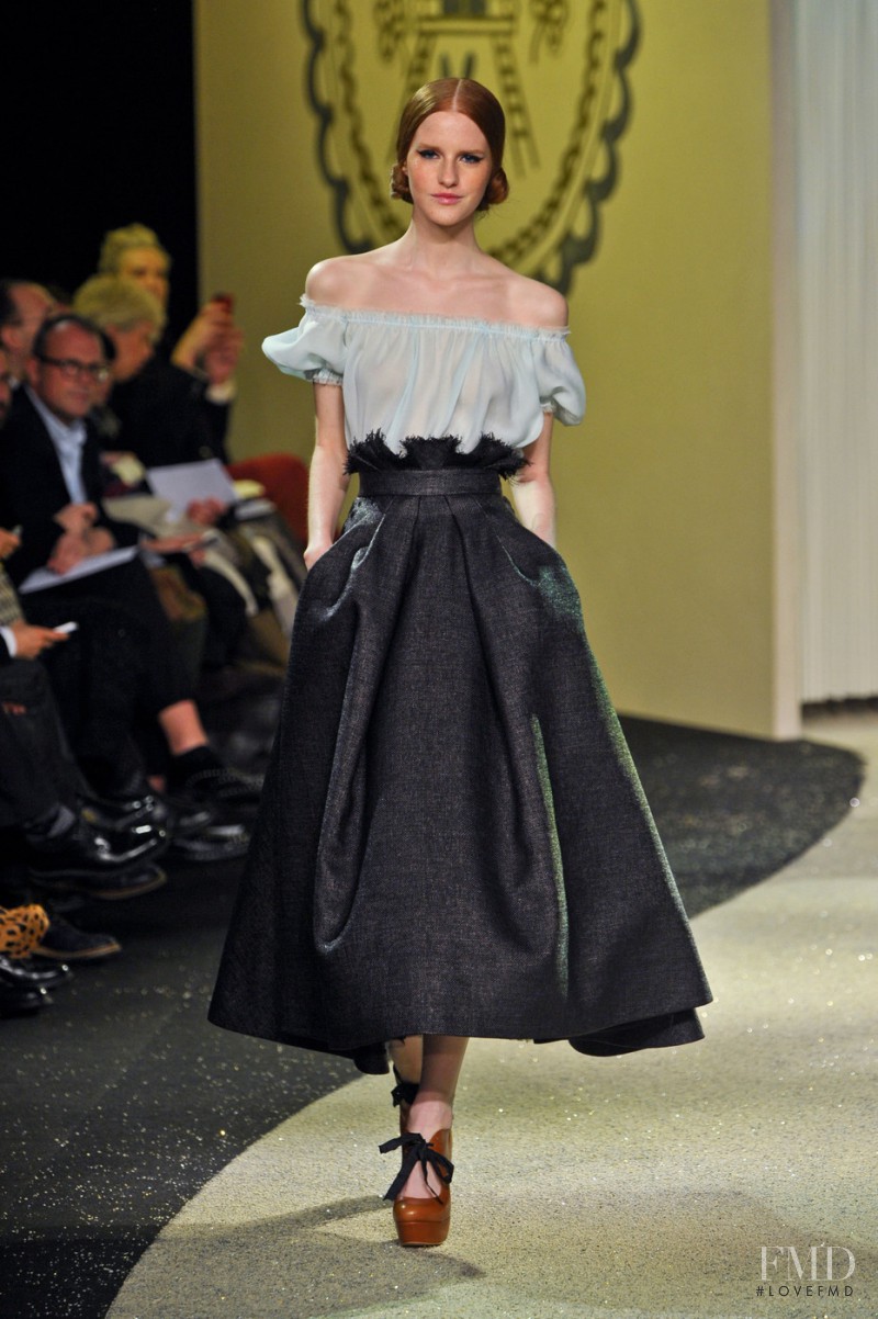 Ulyana Sergeenko fashion show for Spring/Summer 2013