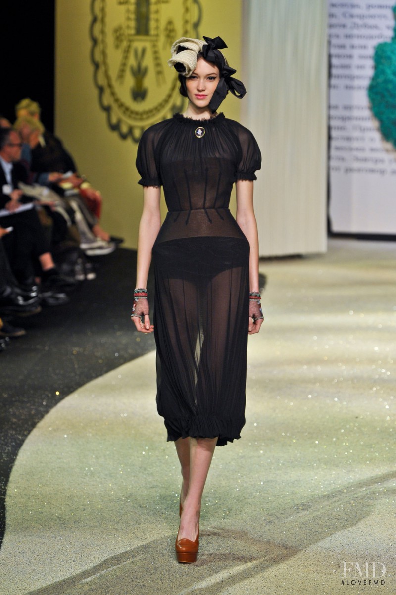 Ulyana Sergeenko fashion show for Spring/Summer 2013