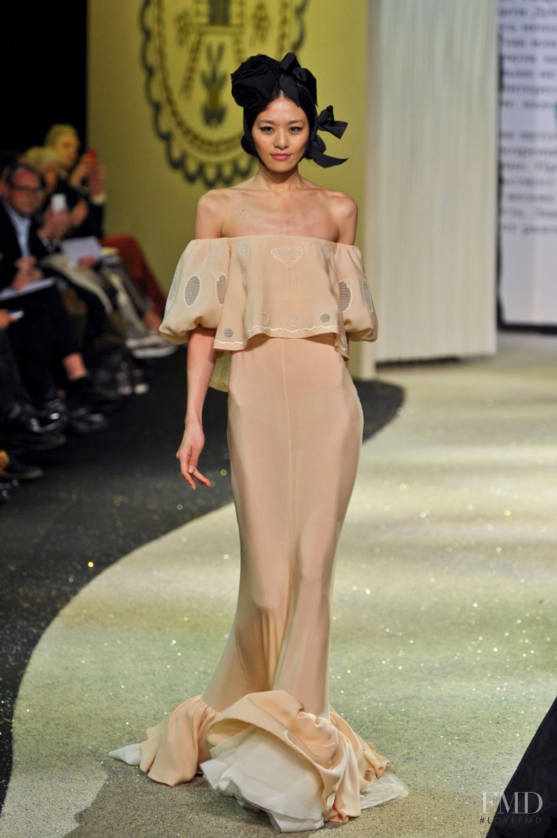 Ulyana Sergeenko fashion show for Spring/Summer 2013