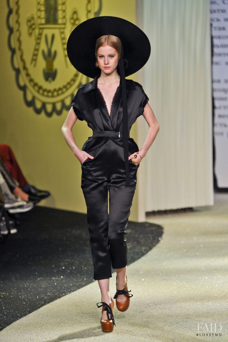 Ulyana Sergeenko fashion show for Spring/Summer 2013
