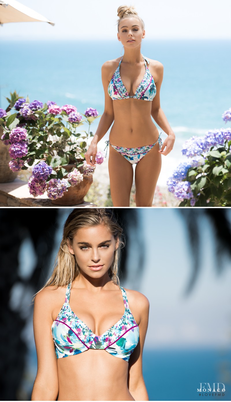 Elizabeth Turner featured in  the Sunsets Separates lookbook for Spring/Summer 2017