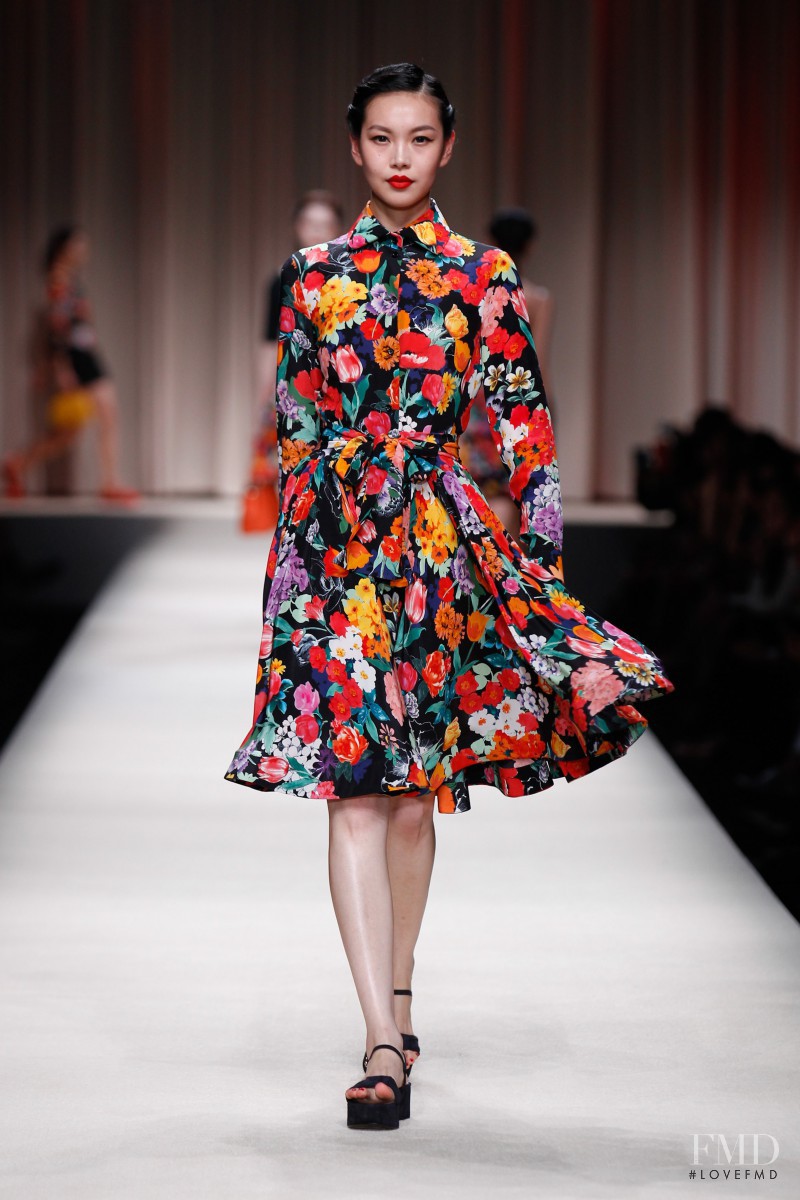 Moschino fashion show for Resort 2014