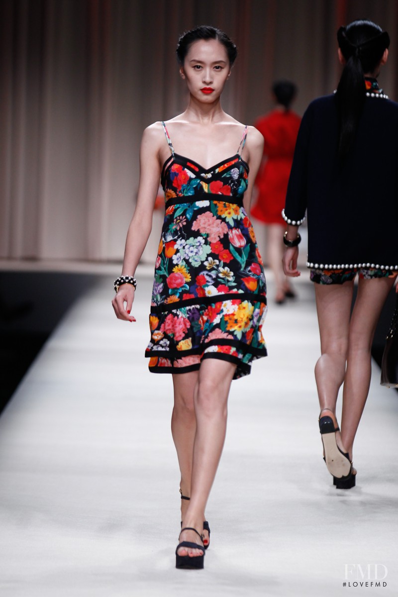 Moschino fashion show for Resort 2014