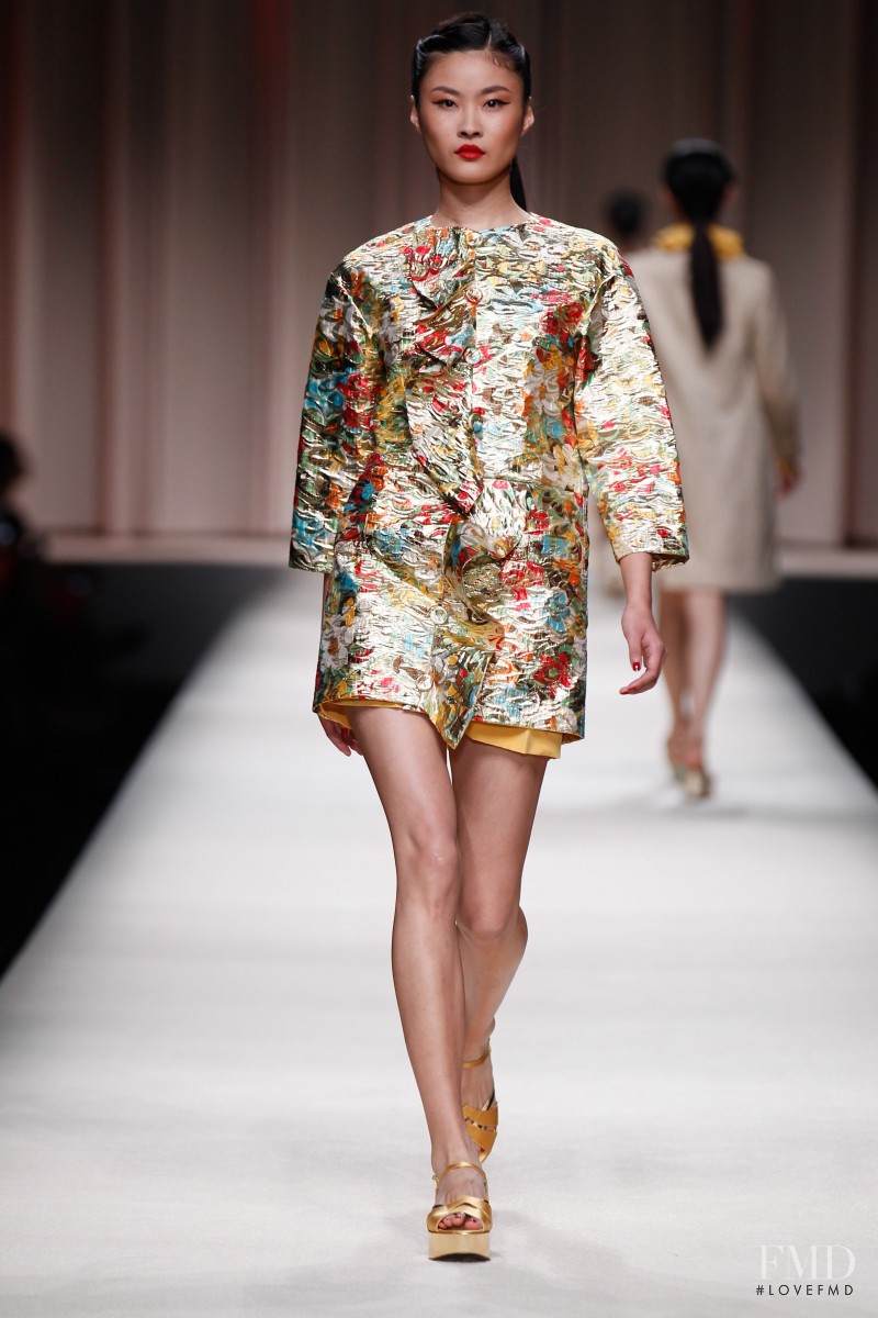 Moschino fashion show for Resort 2014