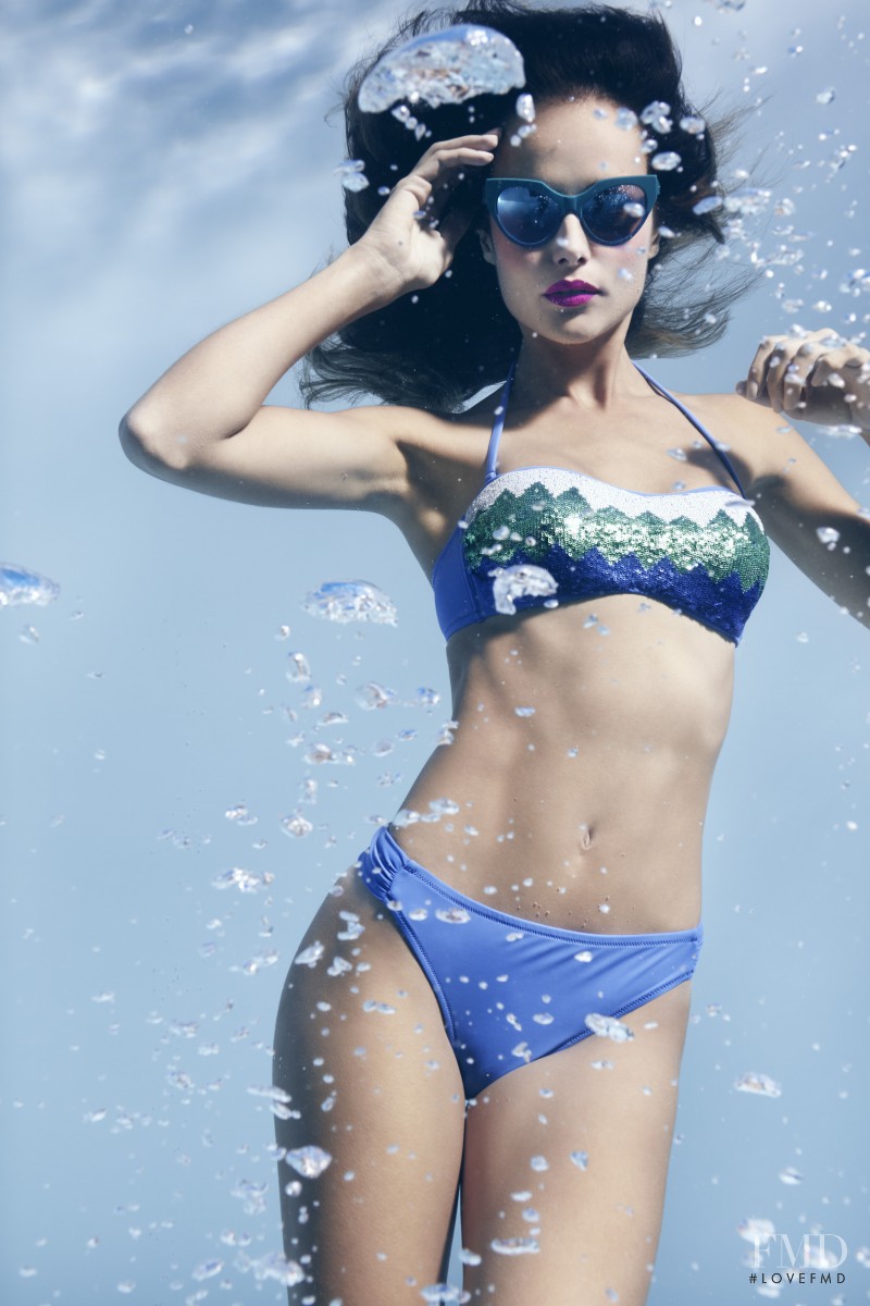 Natalia Borges featured in  the Palmers Swimwear advertisement for Spring/Summer 2016