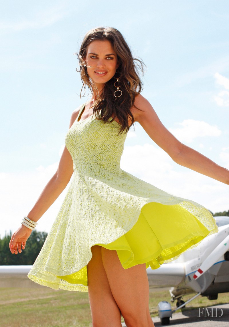 Rianne ten Haken featured in  the Schwab catalogue for Summer 2014
