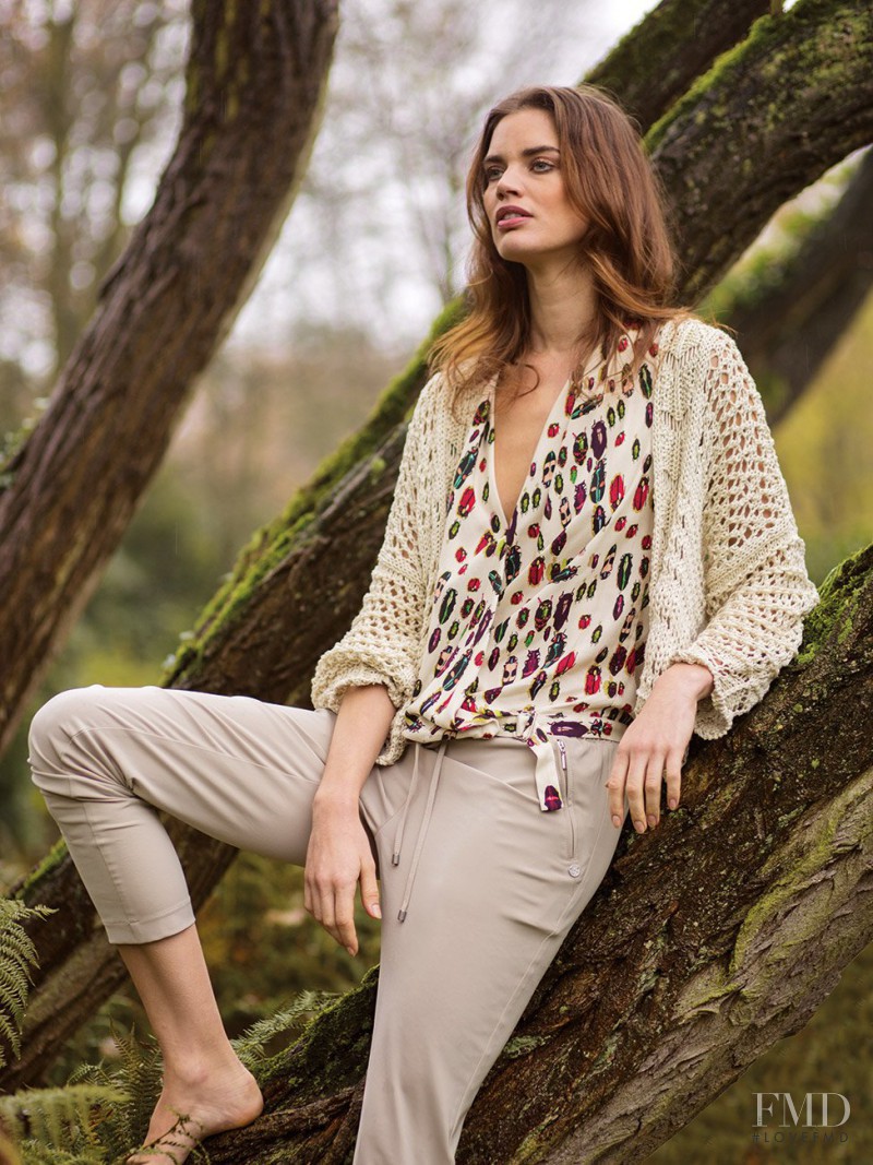 Rianne ten Haken featured in  the Scapa catalogue for Spring/Summer 2015