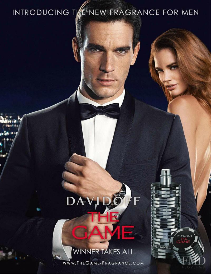 Rianne ten Haken featured in  the Davidoff The Game Fragrance advertisement for Spring/Summer 2013