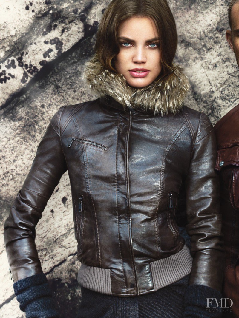 Rianne ten Haken featured in  the Andrew Marc advertisement for Autumn/Winter 2011