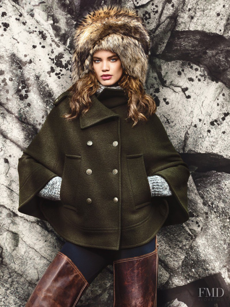 Rianne ten Haken featured in  the Andrew Marc advertisement for Autumn/Winter 2011