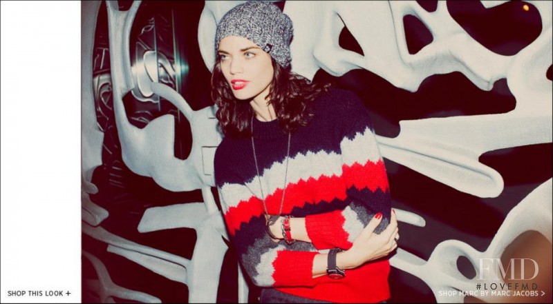 Rianne ten Haken featured in  the Marc by Marc Jacobs lookbook for Fall 2012