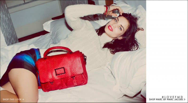 Rianne ten Haken featured in  the Marc by Marc Jacobs lookbook for Fall 2012