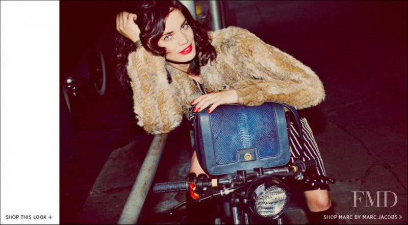 Rianne ten Haken featured in  the Marc by Marc Jacobs lookbook for Fall 2012