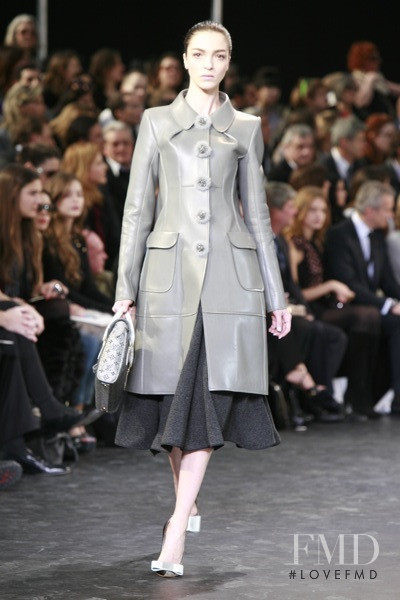Mariacarla Boscono featured in  the Louis Vuitton fashion show for Autumn/Winter 2010