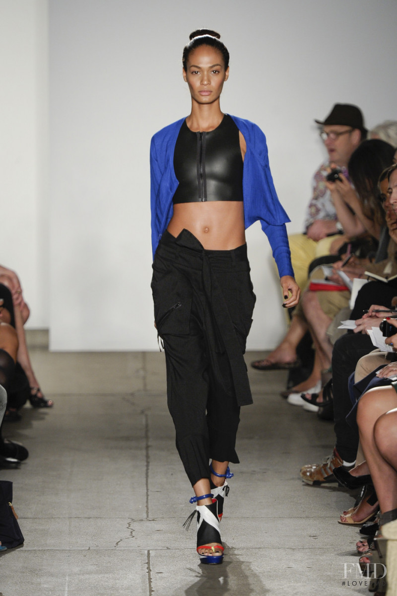 Joan Smalls featured in  the Ohne Titel fashion show for Spring/Summer 2011
